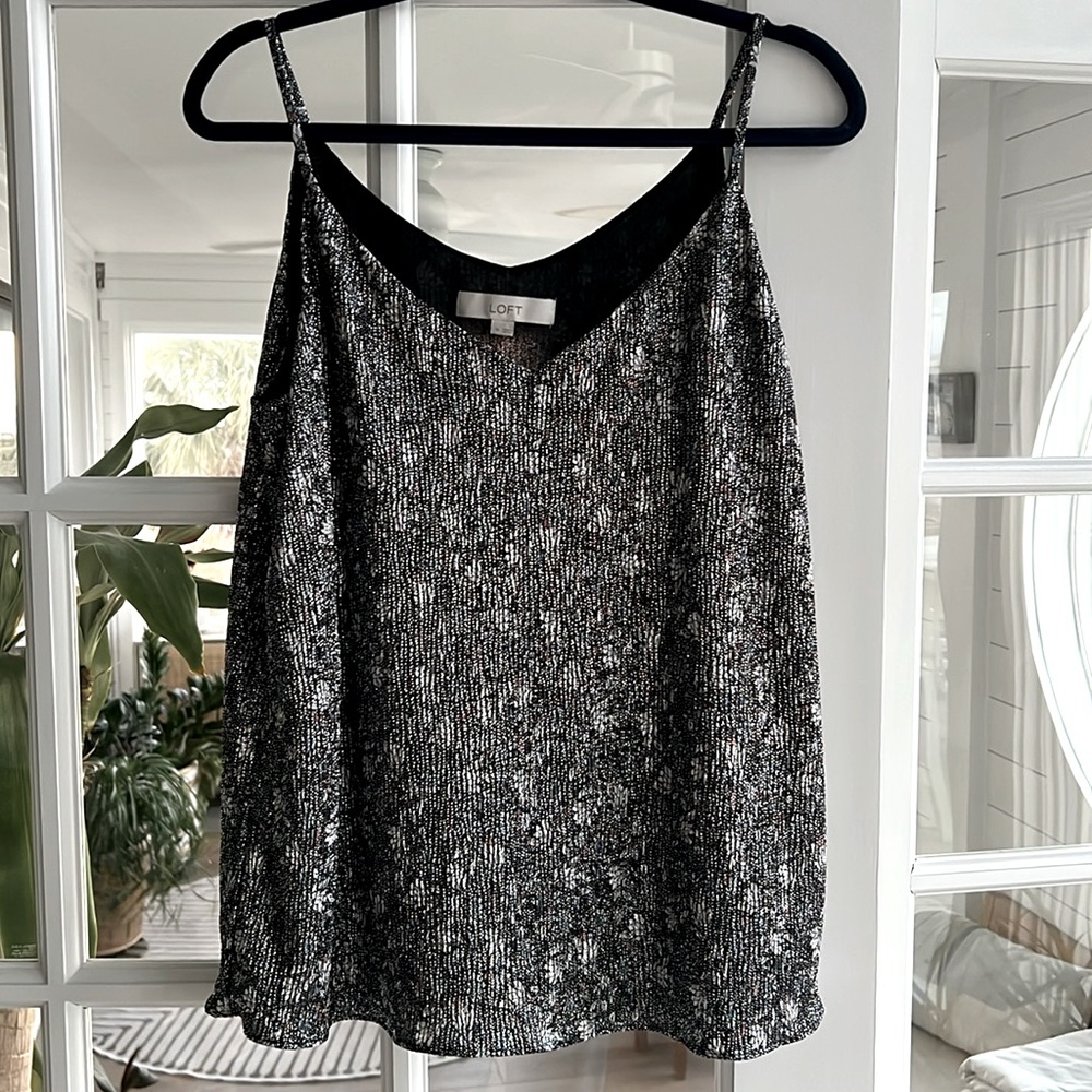 LOFT sparkly tank